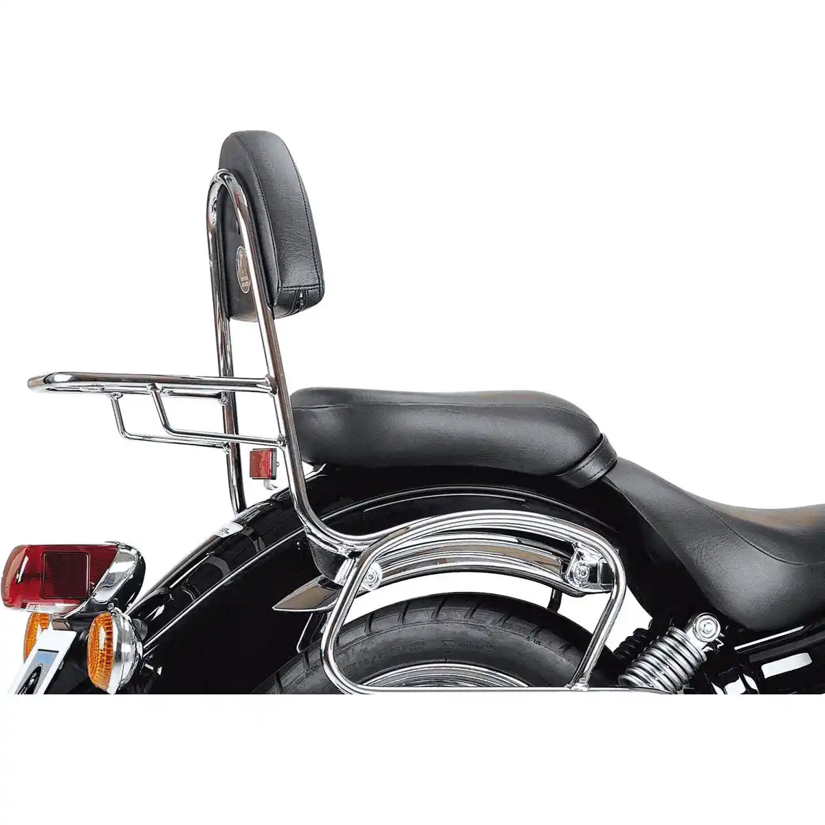 Bild 1 von Hepco & Becker Sissybar mit Gepäckträger chrom für Yamaha XVS 125 Drag Star
