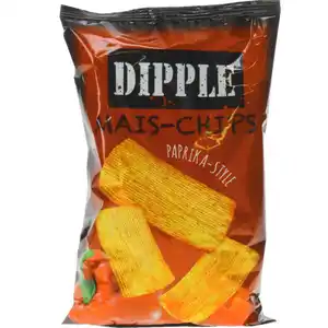 Dipple 2 x Mais-Chips Paprika