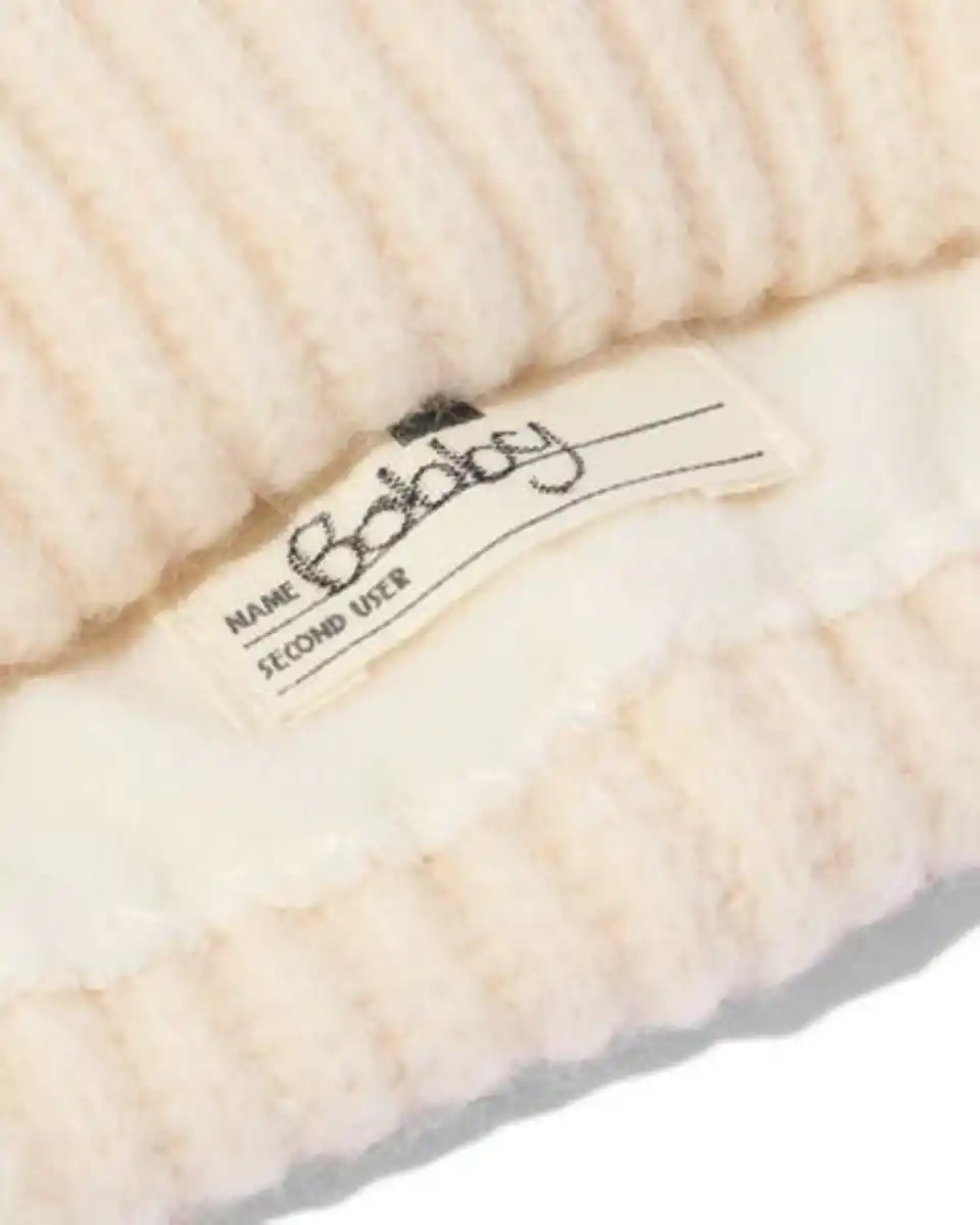 Bild 2 von Kindermütze mit Wollanteil beige