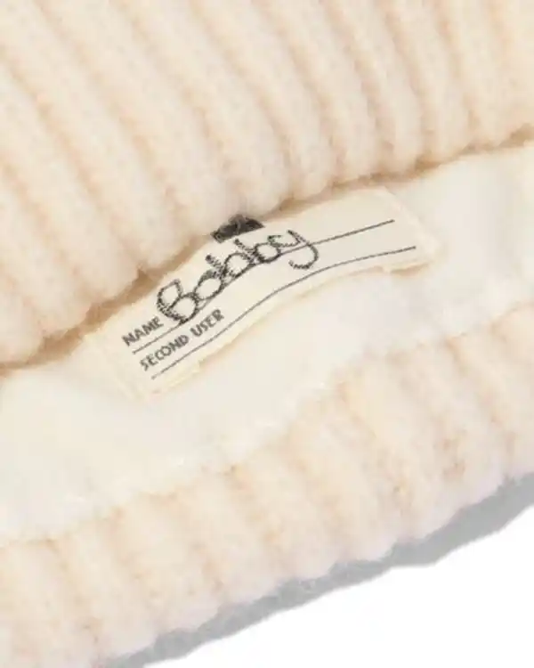 Bild 2 von Kindermütze mit Wollanteil beige