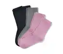 Bild 1 von 5 Paar Kinder-Socken, pastellviolett-schwarz