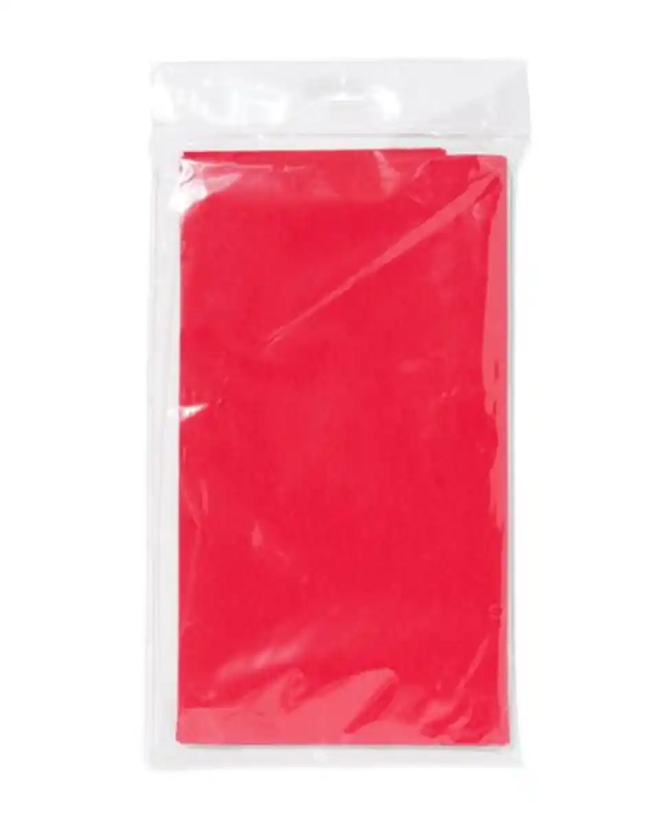 Bild 3 von Papier-Tischdecke, rot, 138 x 220 cm