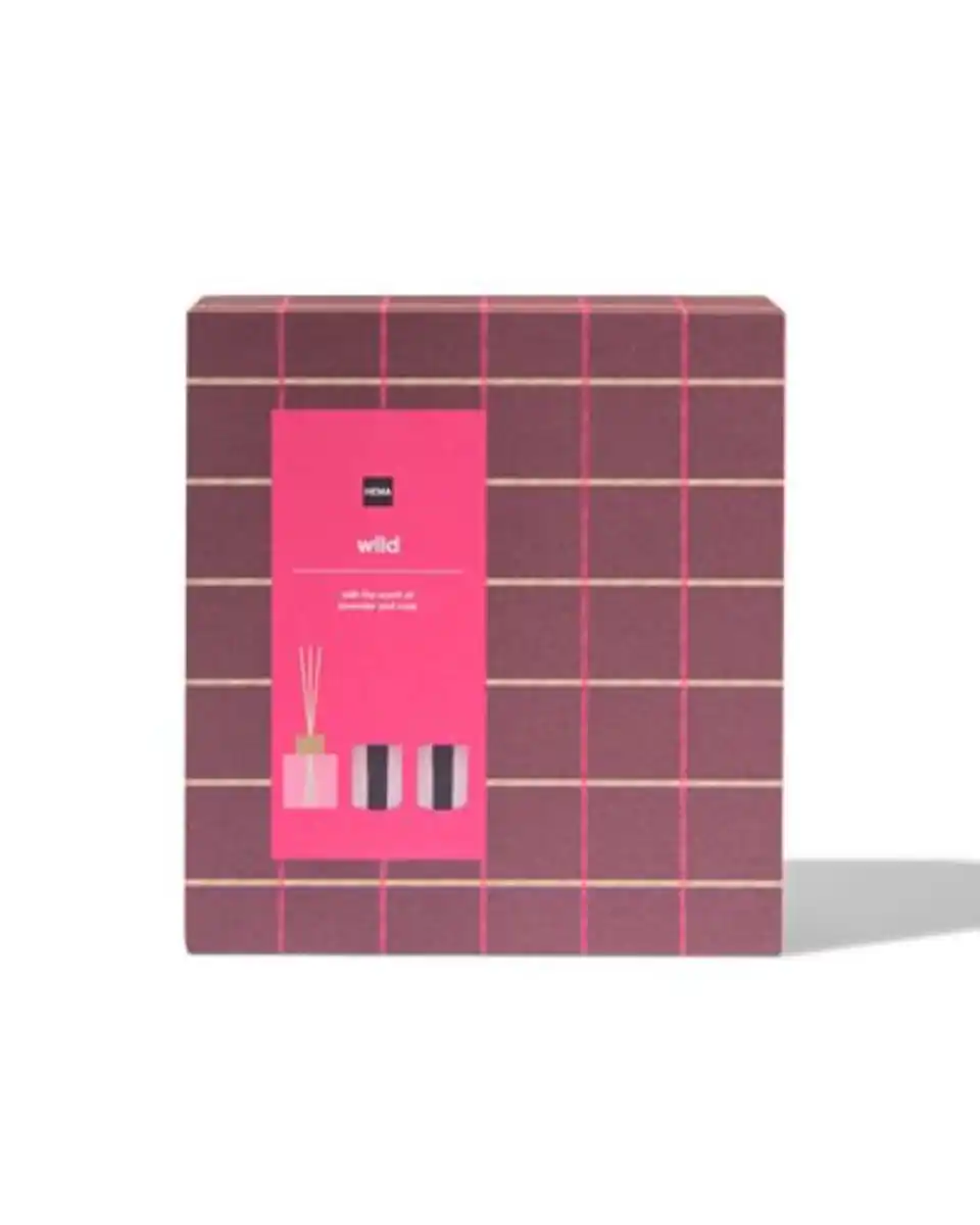 Bild 3 von Geschenkbox Duftkerze und Duftstäbchen wild