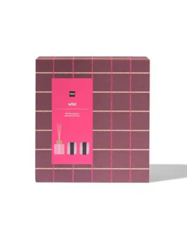 Bild 3 von Geschenkbox Duftkerze und Duftstäbchen wild