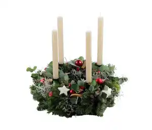 Adventskranz, Stabkerzen