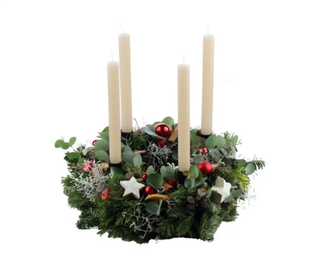 Bild 1 von Adventskranz, Stabkerzen