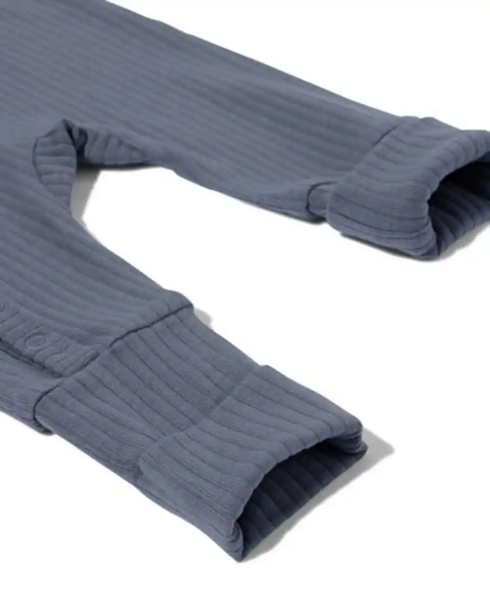 Bild 4 von Mitwachsanzug für Neugeborene dunkelgrau