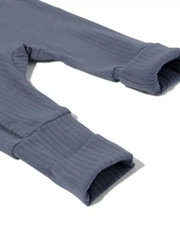 Bild 4 von Mitwachsanzug für Neugeborene dunkelgrau