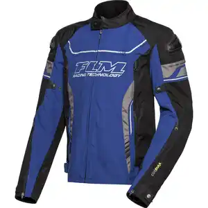 FLM Octane Textiljacke Blau