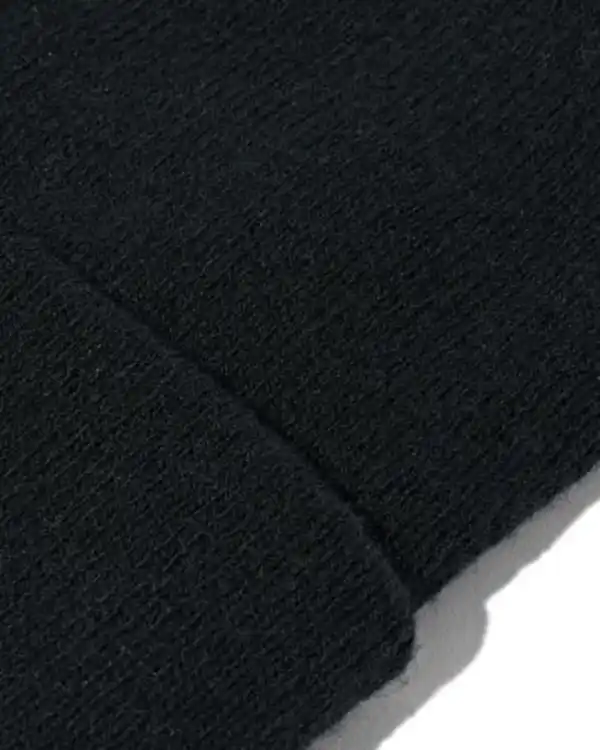 Bild 2 von Herren-Mütze, Beanie, schwarz