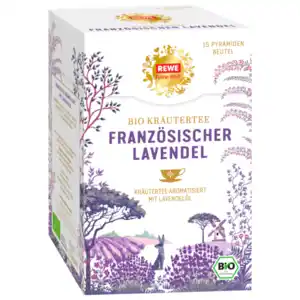 REWE Feine Welt Bio Kräutertee Französischer Lavendel 30g, 15 Beutel