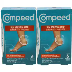 Compeed Blasen Pflaster Mixpack, 2er Pack