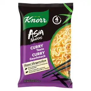 4 x Knorr Asia Noodles Curry