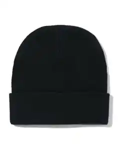 Herren-Mütze, Beanie, schwarz