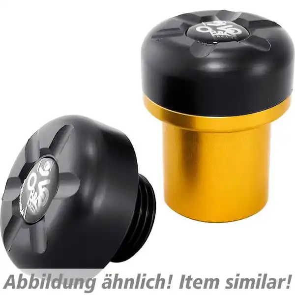 Bild 1 von B&G Sturzpads Double schwarz/silber für Aprilia RSV 4 Tuono