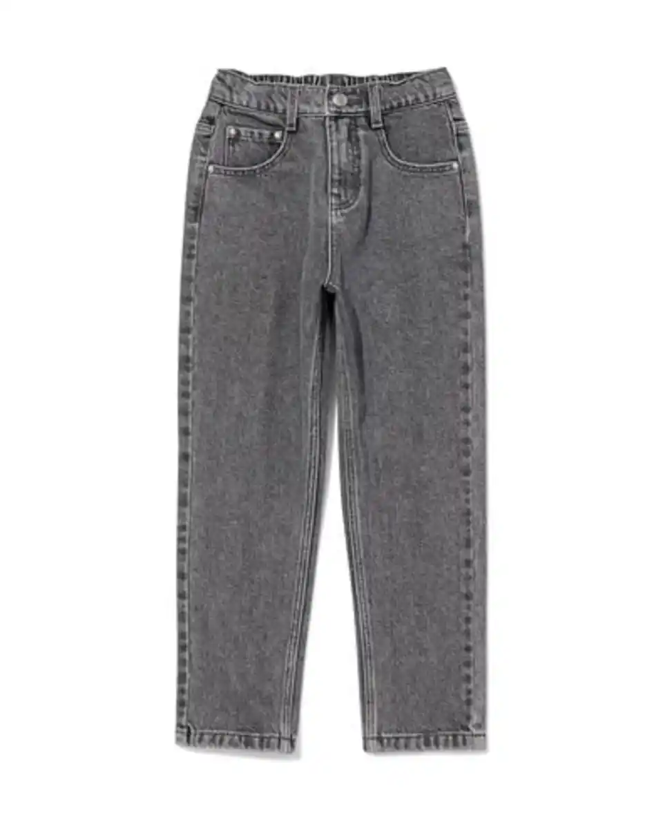 Bild 1 von Kinder-Jeans, Momfit grau