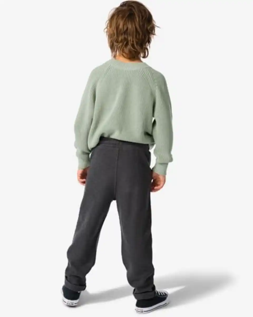 Bild 4 von Sweatshirthose für Kinder dunkelgrau