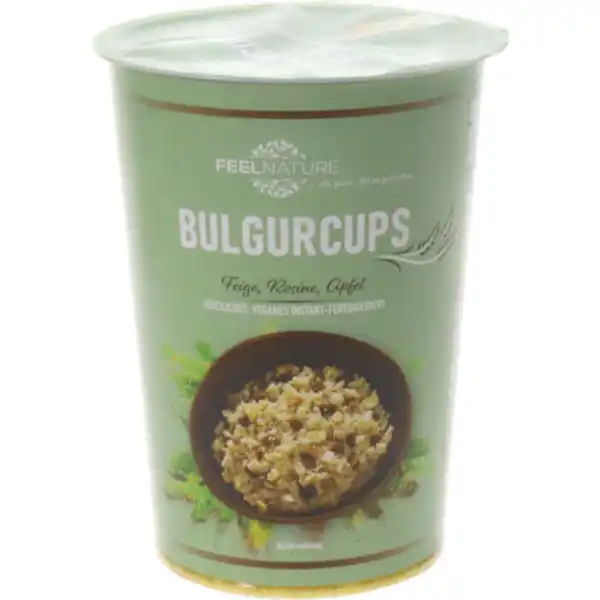 Bild 1 von FEELNATURE 2 x Bulgurcup Feige, Rosine & Apfel