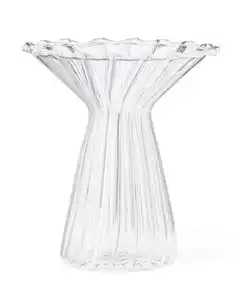 Vase für Duftstäbchen XS Glas mit Kragen