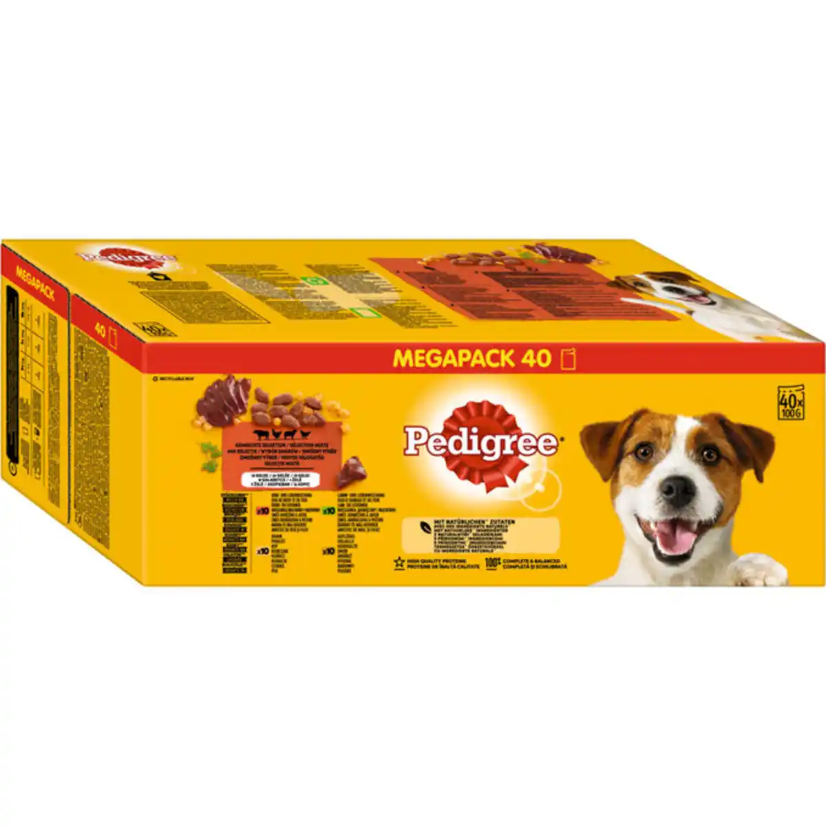 Bild 1 von Pedigree Portionsbeutel Adult Gemischte Selektion in Gelee, 40er Pack