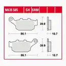 Bild 2 von TRW Lucas Bremsbeläge Sintermetall Street MCB585SH 86,1x39,9x10,7mm