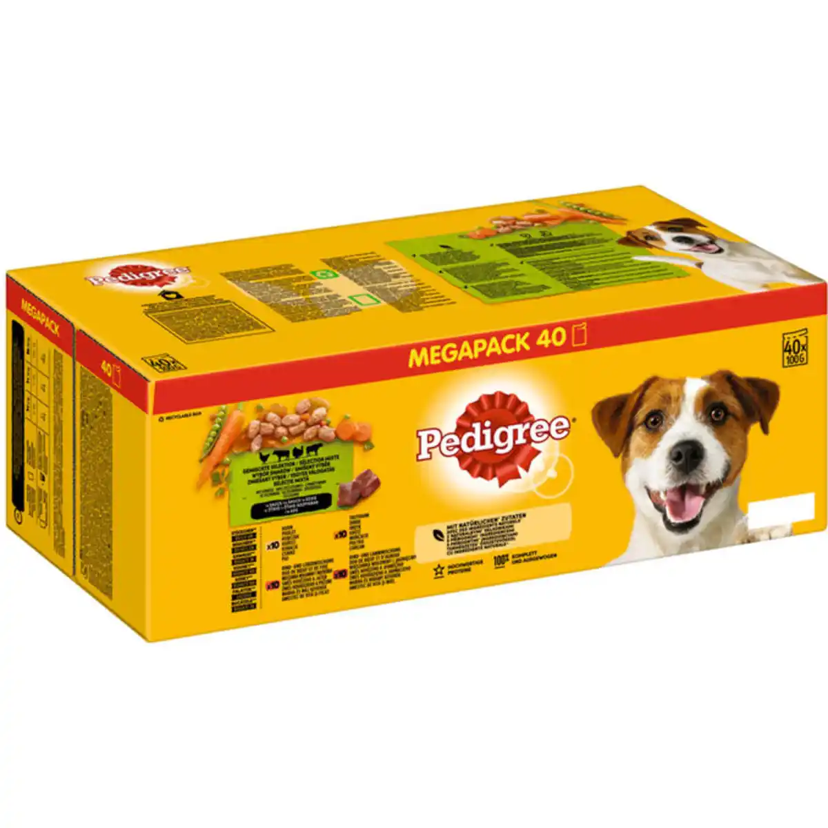 Bild 1 von Pedigree Portionsbeutel Adult Gemischte Selektion in Sauce, 40er Pack