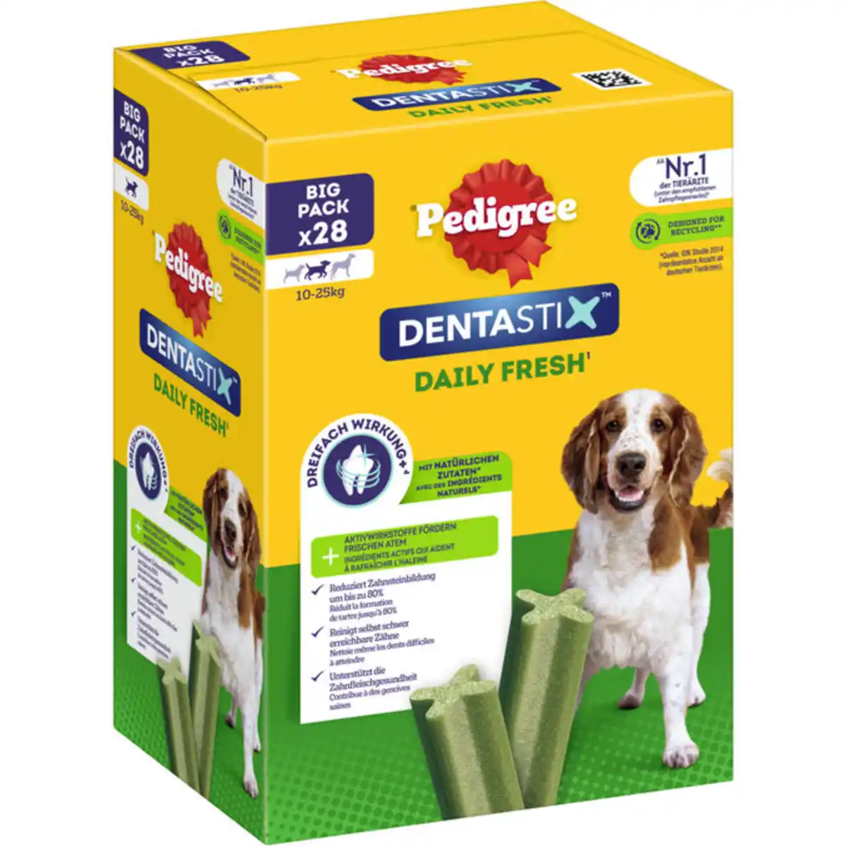 Bild 1 von Pedigree Denta Stix Daily Fresh, 4er Pack