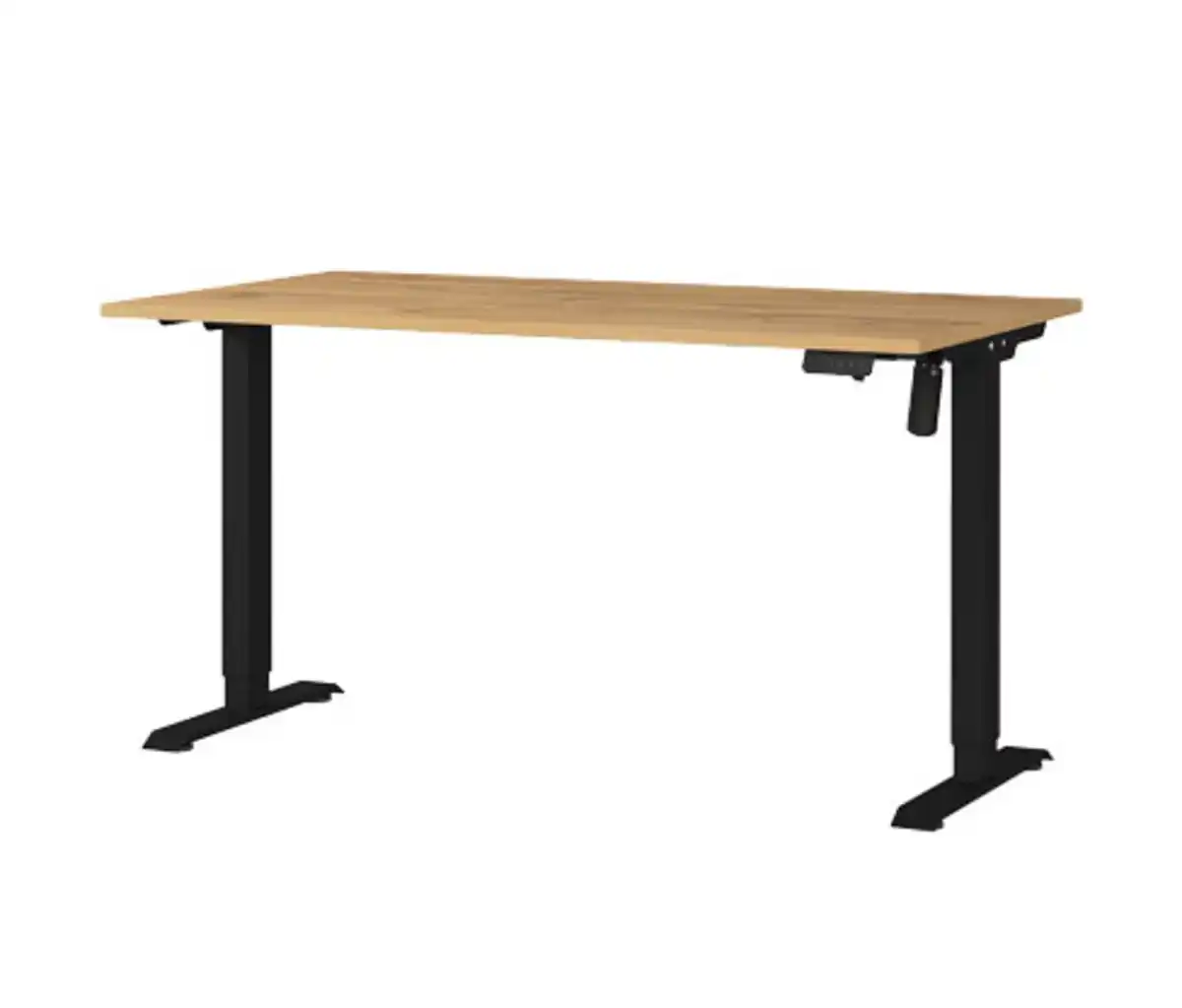 Bild 1 von Elektrischer Schreibtisch »Profi«, 140 x 80 cm, eiche