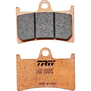 TRW Lucas Bremsbeläge Sintermetall Street MCB611SV 69,2x51,3x8,8mm
