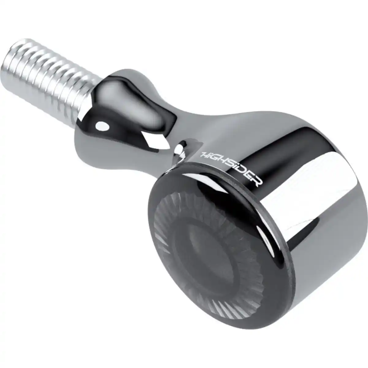 Bild 1 von Highsider LED Alu Blinkerpaar Apollo Classic M8 Ø22mm chrom