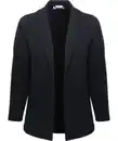 Bild 1 von Schwarzer Blazer offene Form, schwarz