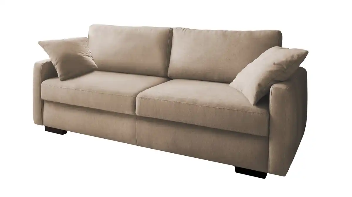 Bild 1 von Schlafsofa in taupe - Bettkasten - 226 cm - FRISCO DE LUXE