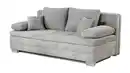 Bild 1 von Schlafsofa grau inkl. Topper - Bettkasten 203 cm - LINDAU