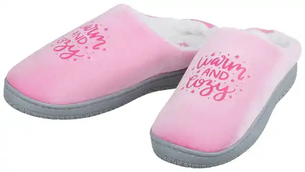 Bild 2 von HOME BY ZAPATO Damen-Hausschuhe, Paar