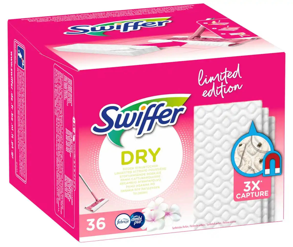 Bild 1 von SWIFFER Boden-Staubtücher »Limited Edition«, 36-St.-Packg.