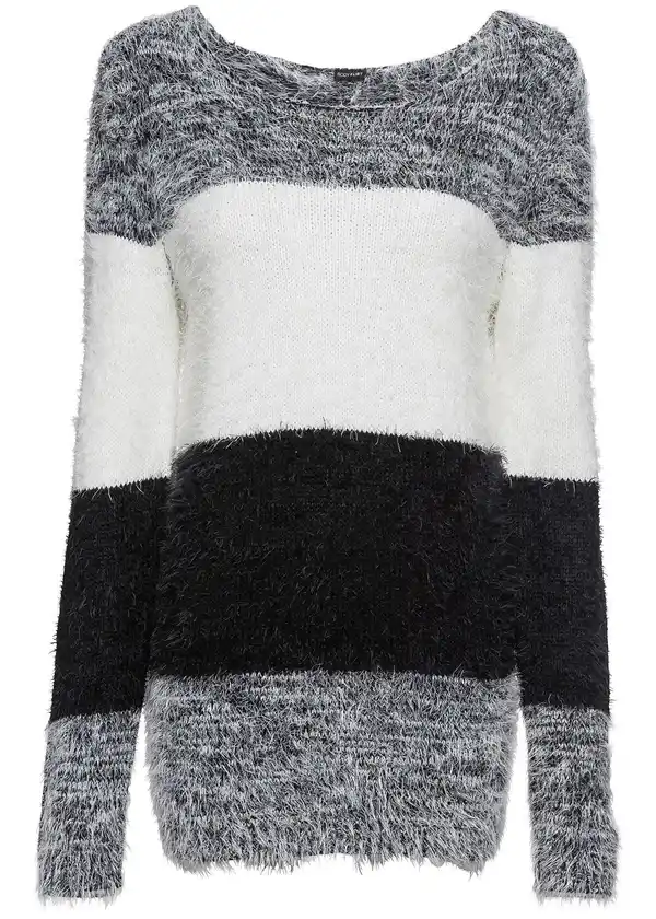 Bild 1 von Grobstrick-Pullover, 32/34, Schwarz