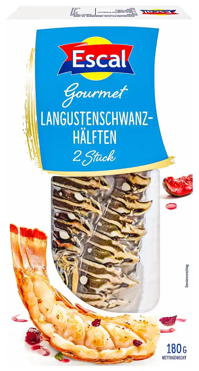 Bild 1 von ESCAL Langustenschwanz-Hälften, 180-g-Packg.
