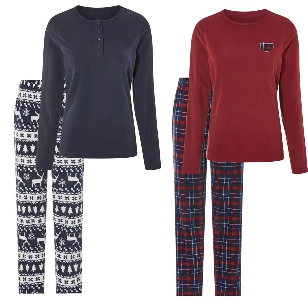 Bild 1 von OYANDA® Damen-Pyjama, 2-teilig