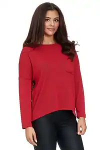Decay Langarmshirt mit seitlichen Streifen