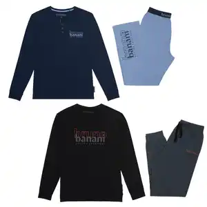 BRUNO BANANI Herren-Pyjama, 2-teilig