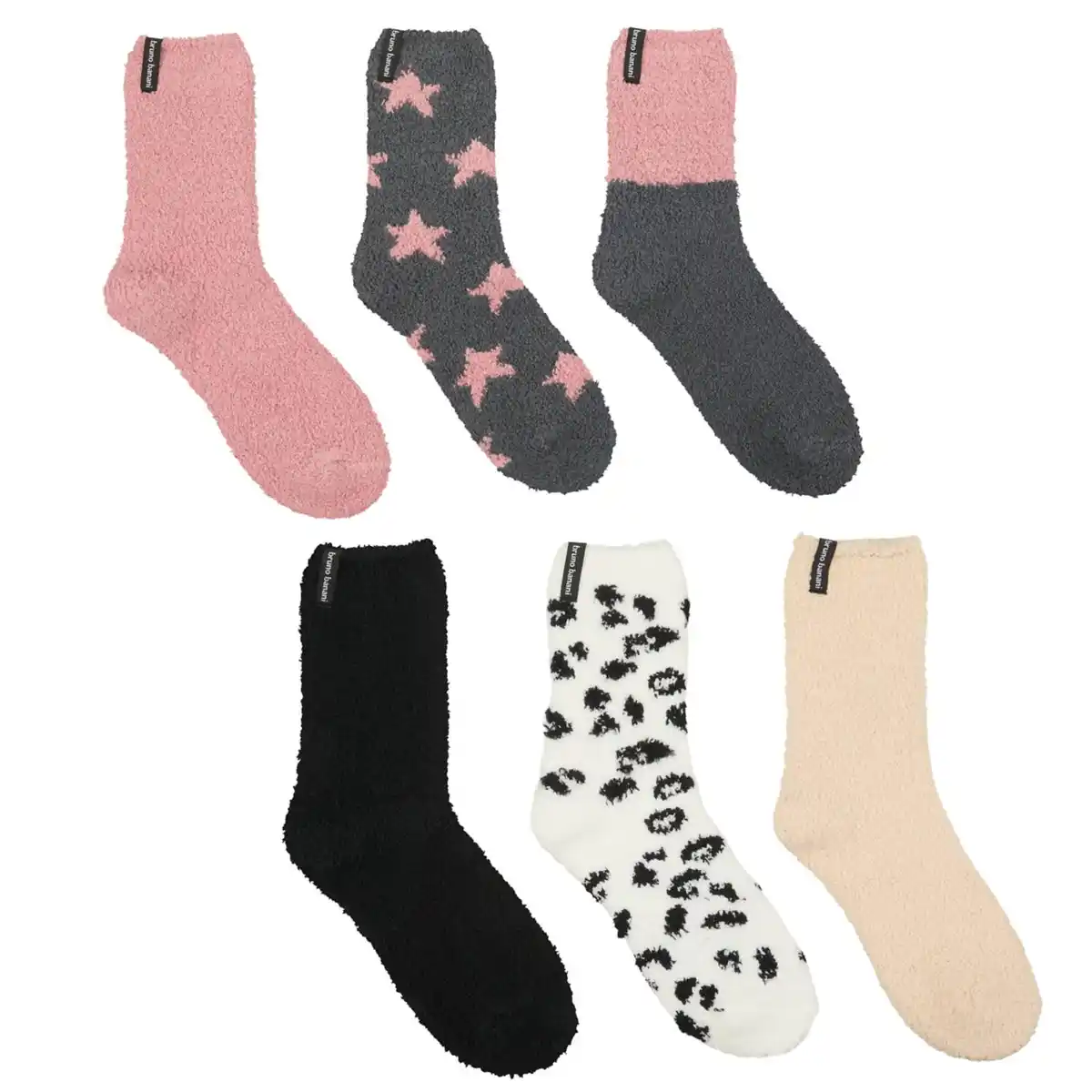 Bild 1 von BRUNO BANANI Damen-Kuschelsocken, 3 Paar