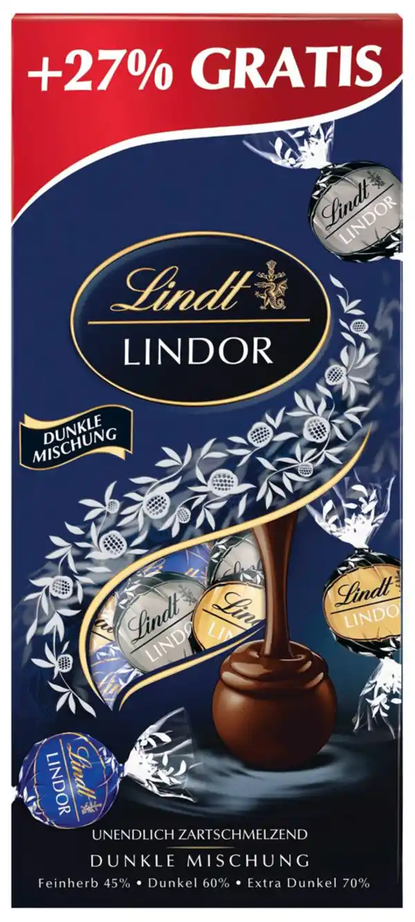 Bild 1 von LINDT Lindor, 173 - 175-g-Packg.