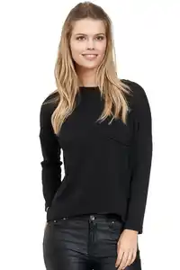 Decay Langarmshirt mit seitlichen Streifen