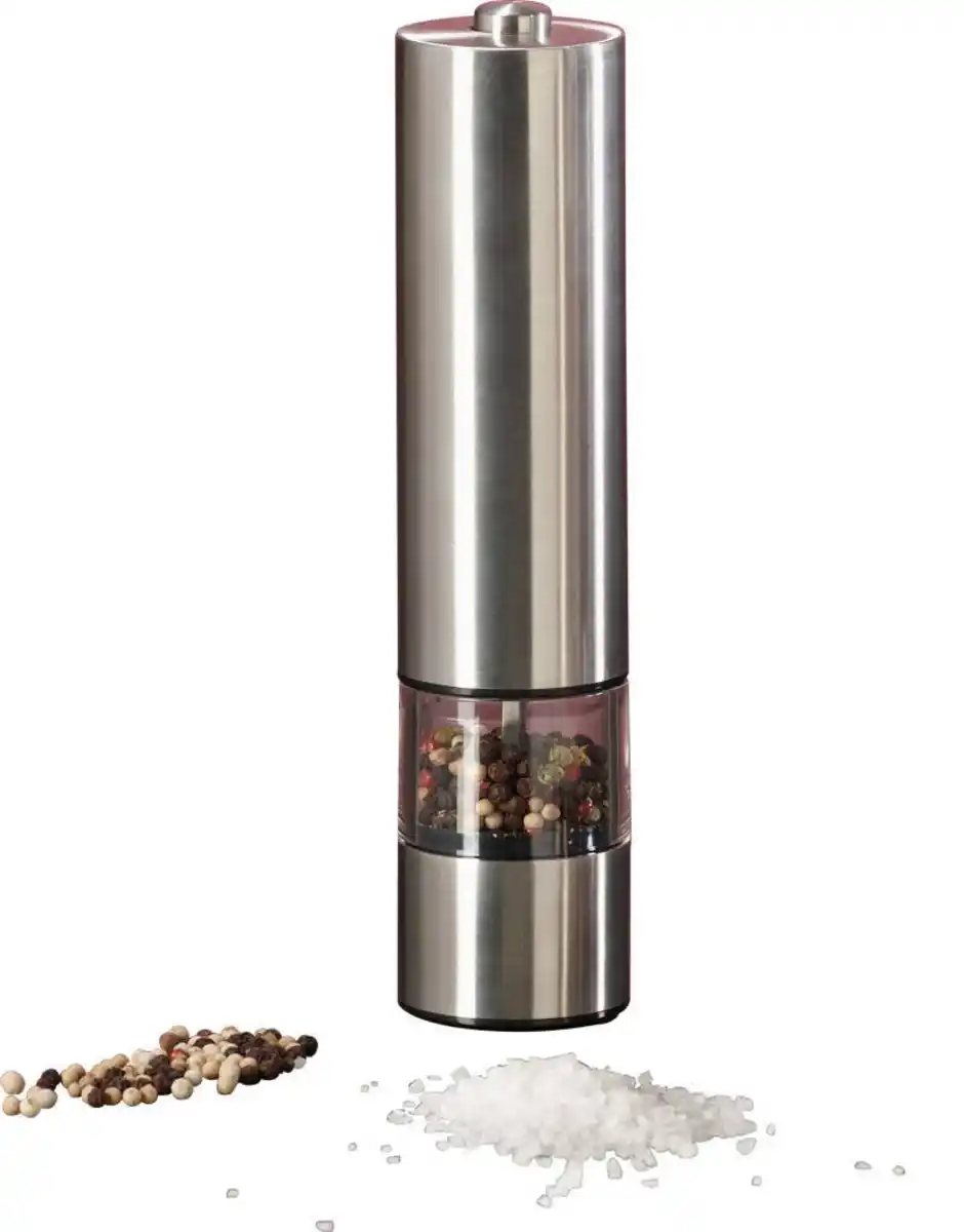 Bild 1 von Justinus Elektrische Salz-Pfeffermühle LIFE STYLE, Edelstahl