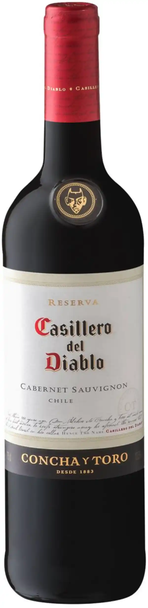 Bild 1 von CASILLERO DEL DIABLO Cabernet Sauvignon, 0,75-l-Fl.