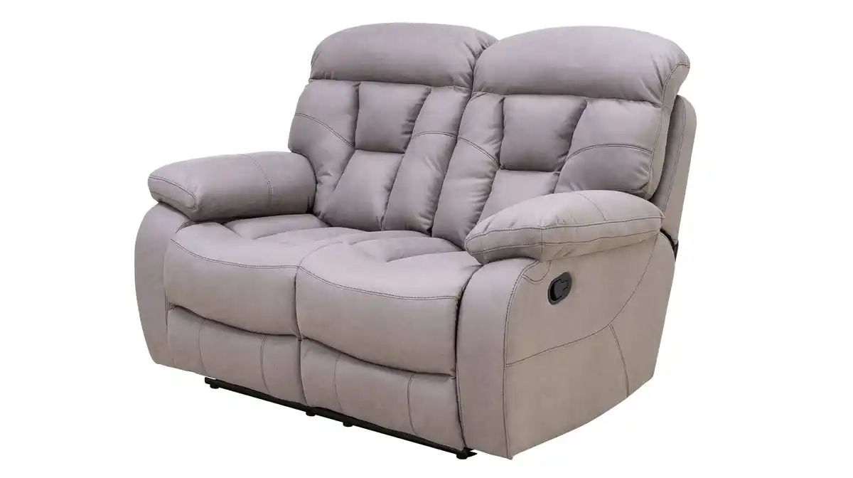 Bild 1 von Einzelsofa Microfaser grau 157 cm - Relaxfunktion - SABINO