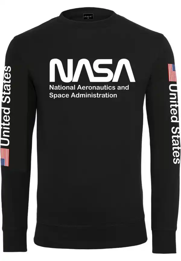 Bild 1 von MisterTee Kapuzenpullover Herren NASA US Crewneck (1-tlg)
