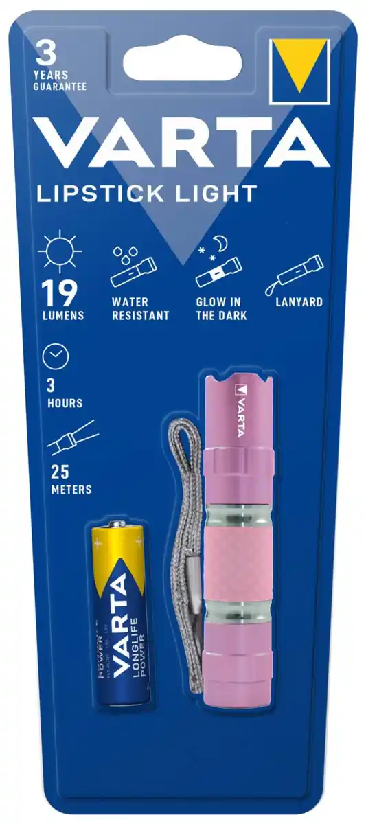 Bild 2 von VARTA Mini-Taschenlampe »Lipstick Light«