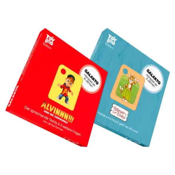 Bild 1 von Galakto Token, Alvin & die Chipmunks / Petterson & Findus 2er Pack