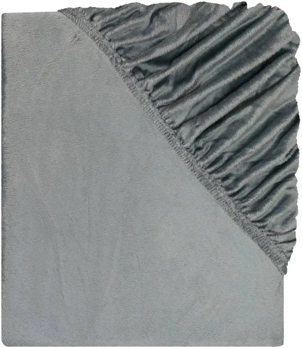 Bild 3 von LIV&BO® Plüsch-Spannbettlaken ca. 140 - 160 x 200 cm
